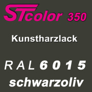 STcolor 350 1K Kunstharzlack RAL 6015 schwarzoliv