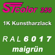 STcolor 350 1K Kunstharzlack RAL 6017 maigr&uuml;n