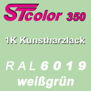 STcolor 350 1K Kunstharzlack RAL 6019 wei&szlig;gr&uuml;n