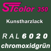 STcolor 350 1K Kunstharzlack RAL 6020 chromoxidgr&uuml;n