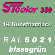 STcolor 350 1K Kunstharzlack RAL 6021 blassgr&uuml;n