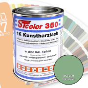 STcolor 350 1K Kunstharzlack RAL 6021 blassgr&uuml;n