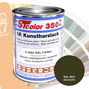 STcolor 350 1K Kunstharzlack RAL 6022 braunoliv