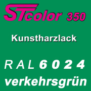 STcolor 350 1K Kunstharzlack RAL 6024 verkehrsgr&uuml;n