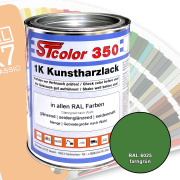 STcolor 350 1K Kunstharzlack RAL 6025 farngr&uuml;n