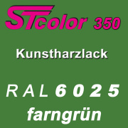 STcolor 350 1K Kunstharzlack RAL 6025 farngr&uuml;n