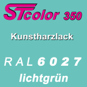 STcolor 350 1K Kunstharzlack RAL 6027 lichtgr&uuml;n