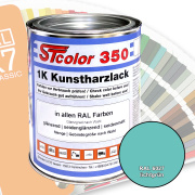 STcolor 350 1K Kunstharzlack RAL 6027 lichtgr&uuml;n