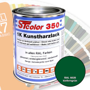 STcolor 350 1K Kunstharzlack RAL 6028 kieferngr&uuml;n