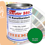 STcolor 350 1K Kunstharzlack RAL 6029 minzgr&uuml;n