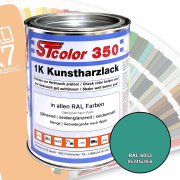STcolor 350 1K Kunstharzlack RAL 6033 mintt&uuml;rkis