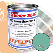 STcolor 350 1K Kunstharzlack RAL 6034 pastellt&uuml;rkis
