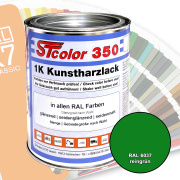 STcolor 350 1K Kunstharzlack RAL 6037 reingr&uuml;n