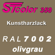STcolor 350 1K Kunstharzlack RAL 7002 olivgrau