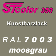 STcolor 350 1K Kunstharzlack RAL 7003 moosgrau