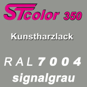 STcolor 350 1K Kunstharzlack RAL 7004 signalgrau