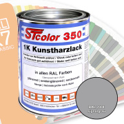 STcolor 350 1K Kunstharzlack RAL 7004 signalgrau