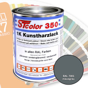 STcolor 350 1K Kunstharzlack RAL 7005 mausgrau