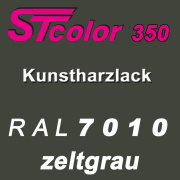 STcolor 350 1K Kunstharzlack RAL 7010 zeltgrau