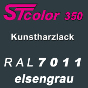 STcolor 350 1K Kunstharzlack RAL 7011 eisengrau