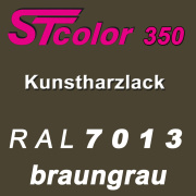 STcolor 350 1K Kunstharzlack RAL 7013 braungrau