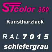 STcolor 350 1K Kunstharzlack RAL 7015 schiefergrau