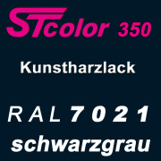 STcolor 350 1K Kunstharzlack RAL 7021 schwarzgrau