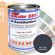 STcolor 350 1K Kunstharzlack RAL 7024 graphitgrau