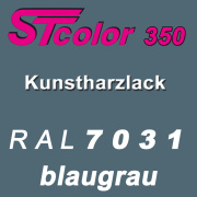 STcolor 350 1K Kunstharzlack RAL 7031 blaugrau
