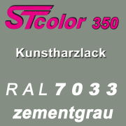 STcolor 350 1K Kunstharzlack RAL 7033 zementgrau