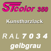 STcolor 350 1K Kunstharzlack RAL 7034 gelbgrau