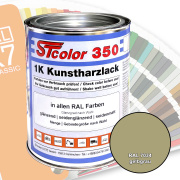 STcolor 350 1K Kunstharzlack RAL 7034 gelbgrau