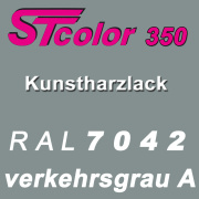 STcolor 350 1K Kunstharzlack RAL 7042 verkehrsgrau A