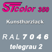 STcolor 350 1K Kunstharzlack RAL 7046 telegrau 2