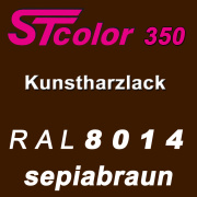 STcolor 350 1K Kunstharzlack RAL 8014 sepiabraun