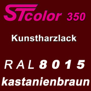 STcolor 350 1K Kunstharzlack RAL 8015 kastanienbraun