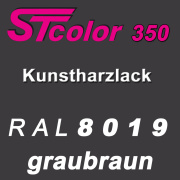 STcolor 350 1K Kunstharzlack RAL 8019 graubraun