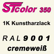 STcolor 350 1K Kunstharzlack RAL 9001 cremewei&szlig;