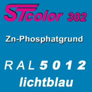 STcolor 302 1K Zinkphosphatgrund RAL 5012 lichtblau - matt