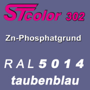 STcolor 302 1K Zinkphosphatgrund RAL 5014 taubenblau - matt
