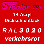 STcolor 771 1K Acryl Dickschichtlack RAL  3020...