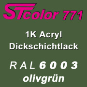 STcolor 771 1K Acryl Dickschichtlack RAL 6003...