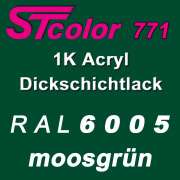 STcolor 771 1K Acryl Dickschichtlack RAL 6005...