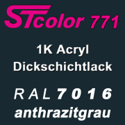 STcolor 771 1K Acryl Dickschichtlack RAL 7016...