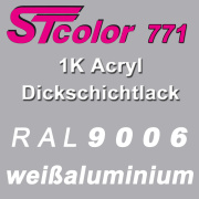 STcolor 771 1K Acryl Dickschichtlack RAL 9006...