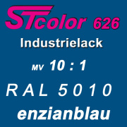 STcolor 626 2K PU Einschichtlack GMV 10:1 RAL 5010...