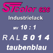 STcolor 626 2K PU Einschichtlack GMV 10:1 RAL 5014...