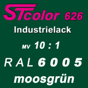 STcolor 626 2K PU Einschichtlack GMV 10:1 RAL 6005...