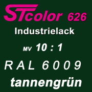 STcolor 626 2K PU Einschichtlack GMV 10:1 RAL 6009...