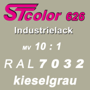 STcolor 626 2K PU Einschichtlack GMV 10:1 RAL 7032...